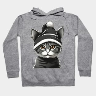 Christmas Cat Hoodie